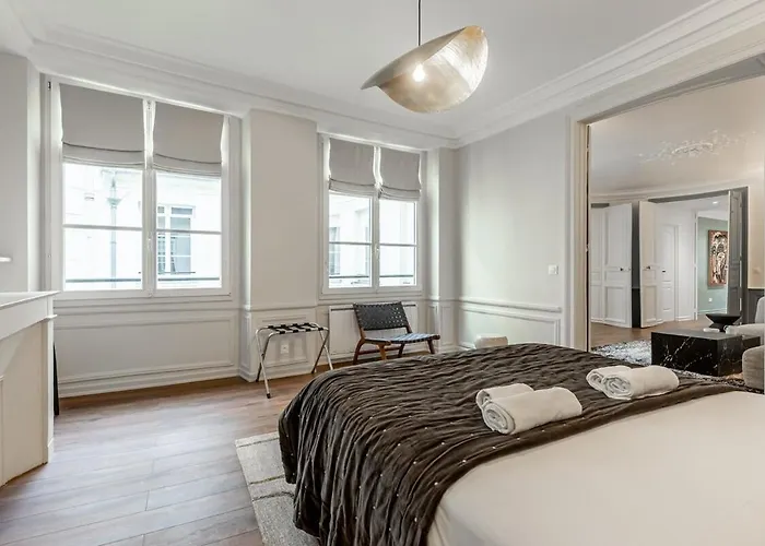 31#louvre#opera#paris02 # 2bedrooms #ac Apartman Párizs